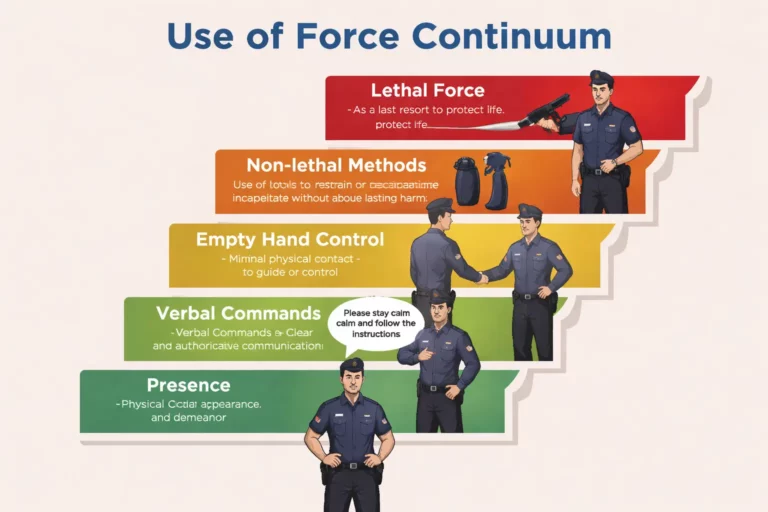 Mastering the Use of Force Continuum: Essential Guide for Security Personnel